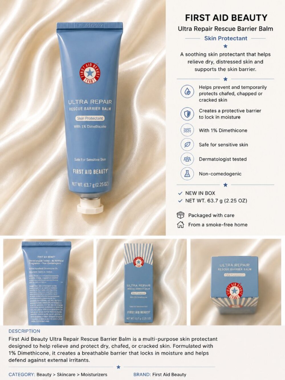 First Aid Beauty Ultra Repair Rescue Barrier Balm